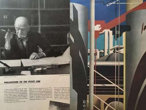 elton mayo philosopher of the picket line 1946 fortune magazine