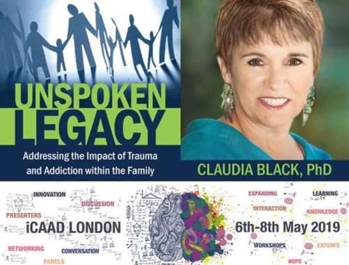 Unspoken Legacy Claudia Black Central Recovery Press bookblast diary