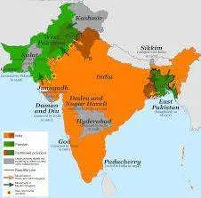 The Partition of India 1947 Source Wikipedia